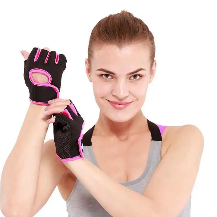 Cycling Gloves Fitness Exercise Workout Weight Lifting Training  Gym Gloves for Women Men