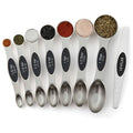 Kitchen Scales Stainless Steel All in One Self Leveling Magnetic Coffee Measuring Spoons Cups Set