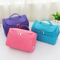 Large Capacity Hanging Toiletry Bags Travel Foldable Cosmetic Bag Organizer with Hook Gift Cosmetic Large Hanging Toiletry Bag
