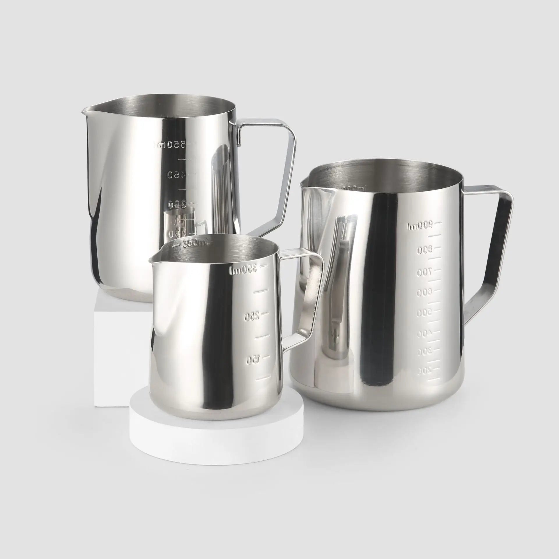 Coffee Latte Jug Espresso Stainless Steel Milk Frothing Jug