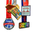 Custom 3D Zinc Alloy Sport Medals Gold/Silver/Copper Plating Custom Plating OEM/ODM Letterpress Printing Custom Shape Custom