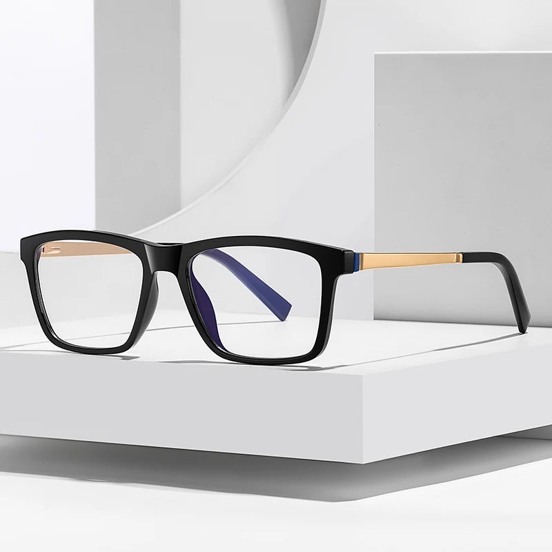 2022 Classic Men Optical Frame Blue Light Blocking Business Style Glasses Frame Nearsighted Eyeglasses