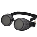 Steampunk Glasses Gothic Retro Glasses Prom Party Glasses Decoration with Goggles