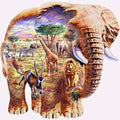 5d Diamond Painting Full Square Drill Diamond Mosaic Painting Cuadros Decorativos Chenistory DZDP846 Animals World Diamond Art