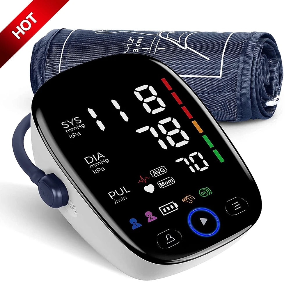 Finicare Electric Power Source Backlight LED Display Arm Automatic Digital Blood Pressure Monitor Supplier