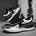 Fashion Knitted Walking Style Casual Shoes Male Sports Custom Sneakers