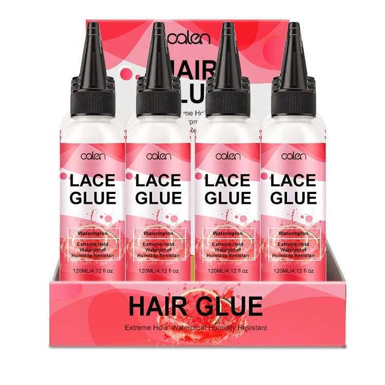 OALEN Scented Watermelon Lace Frontal Wig Bond Glue Adhesive Private Label Strong Hold White 120ml