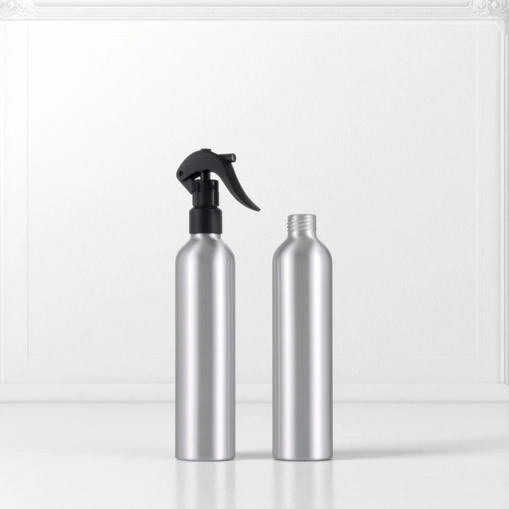 Hot Sale 50ml 120ml 150ml 250ml 500ml Aluminum Aerosol Spray Bottle with Pump Spreayer for Chemical Use