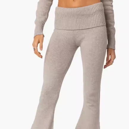 Womens Crossover Flare Leggings With Pockets Bootcut High Waisted Yoga Pants Tummy Control Gym Workout Work Pants