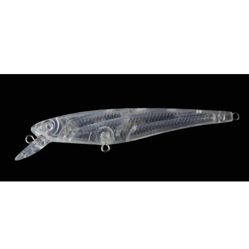 Unpainted Jerk Bait 10.2cm 7.1g Fishing Lure Blanks Fishing Blank Hard Plastic Clear Lure Blanks
