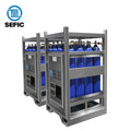 EN ISO9809 4*4 Type16bottles Hydrogen Gas Cylinder Rack DNV Rack Gas Bottle Bundle