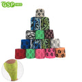 5cm*4.5m Custom Printed Nonwoven Cohesive Bandage Tape Compress Elastic Cohesive Vet Wrap Bandages for Horse Factory Supply