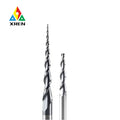 HRC60 Tapered Ball Nose End Mill CNC Milling Cutter Steel Extended Tungsten Carbide 2 Flute Helix Angle Custom ODM/OEM