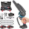 Wholesale Portable Mini 6-Inch 21V Battery Powered DIY & Industrial Grade OEM Home Use Handheld Electric Chainsaw