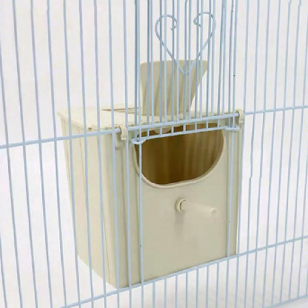 Oem Hot Sale Plastic Love Birds Cage Bird Breeding Nest Box