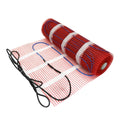150W/M2 50cmX2m 1m2 Electric Heating Mat With Two-core Under Ceramic Tiles in the Bathroom