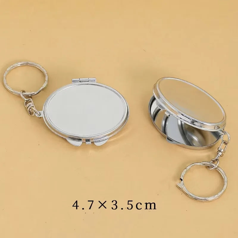 Hot Selling Quality Double-Sided Magnified Portable Pocket Cosmetic Mirror Good Goods Gift