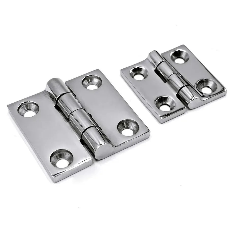 HM1151 Modern Marine Hardware Fittings 316 Stainless Steel Polished Finish Casting Hinge with Custom Sizes