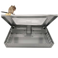 Hengsk Clear Window Orange Solid Eco-Friendly Galvanized Steel Powder Coating Mouse Trap Mouse Bucket Trap Model HSK-JM03