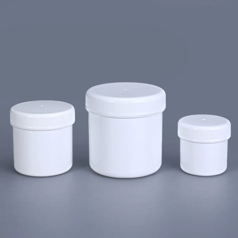 Export Food Grade 500ml PP Plastic Tank for Powder Cosmetic Paste Storage With Screw Lid