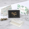 Customizable Post Card with Envelope Greeting Card Paper Printing 'Thank You' for Weddings or Promotions Party Supplies