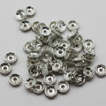 Rhinestone Rondelles Glass Diamond Bead Loose Spacer Beads for DIY Jewelry Making Accessories Supplie