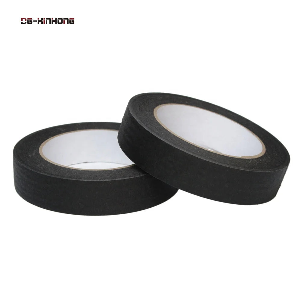 2- Recyclable Custom Spray Paint Painters Labeling Packing DIY Craft Idea Decoration Black Color Paper Masking Adhesive Tape