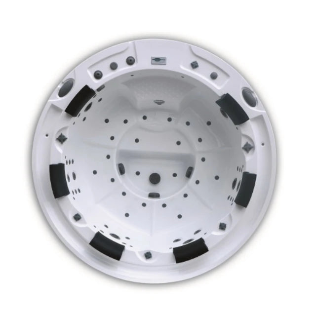 Hot Sale Hydro Massage Tubs Luxury Outdoor Round Hot Tubs for 6 Person Family Spa