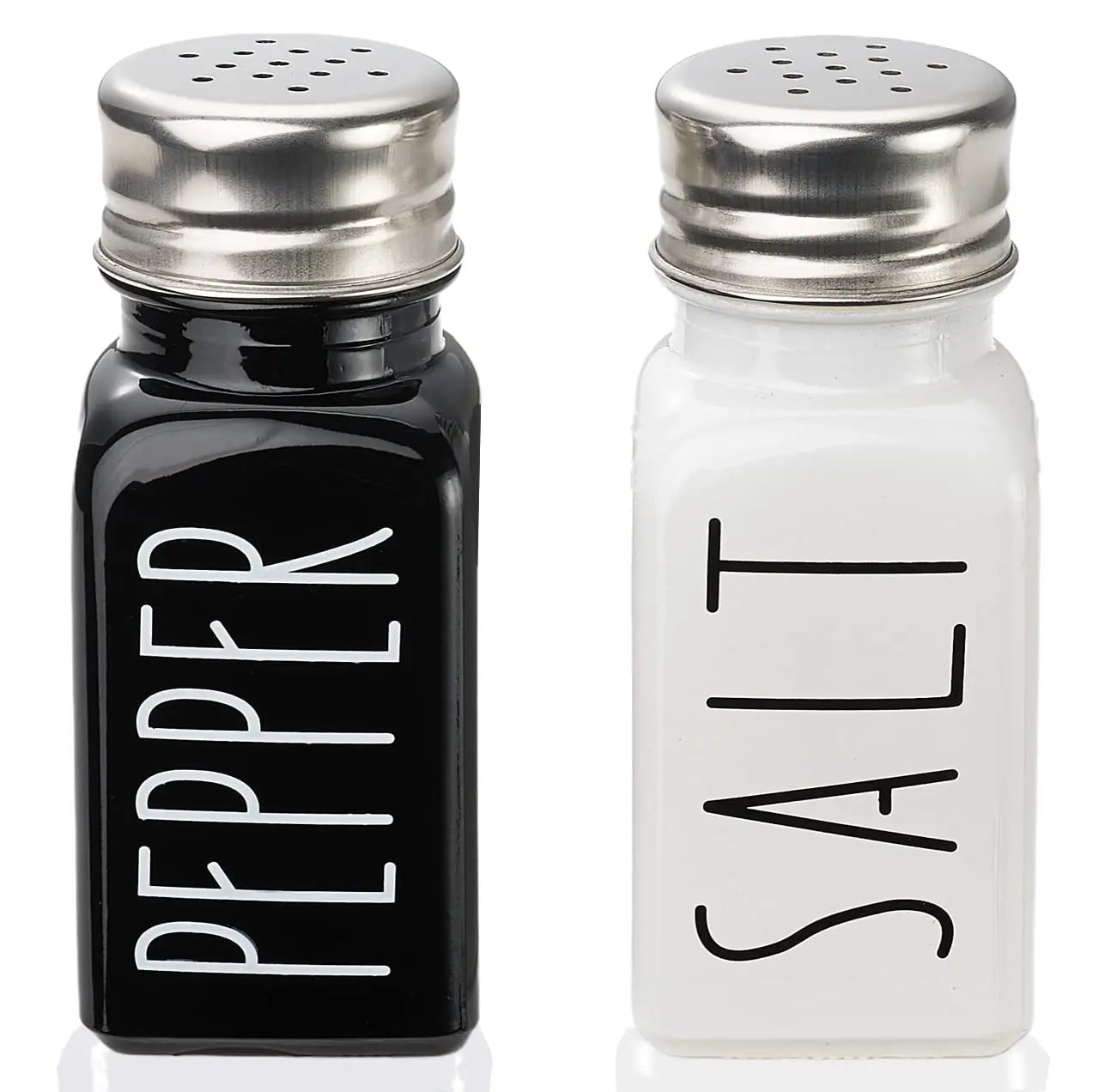 Hot Kitchen Gadgets Glass Salt and Pepper Bottle Set Seasoning Bottle Spice Jars Salt and Pepper Shakers Set for Kitchen BBQ