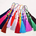 Handmade 7CM Mini Tassels Soft Silky Fringe Trim DIY Craft Home Textile Bookmarks Garment Cellphone Decorative Curtain Projects
