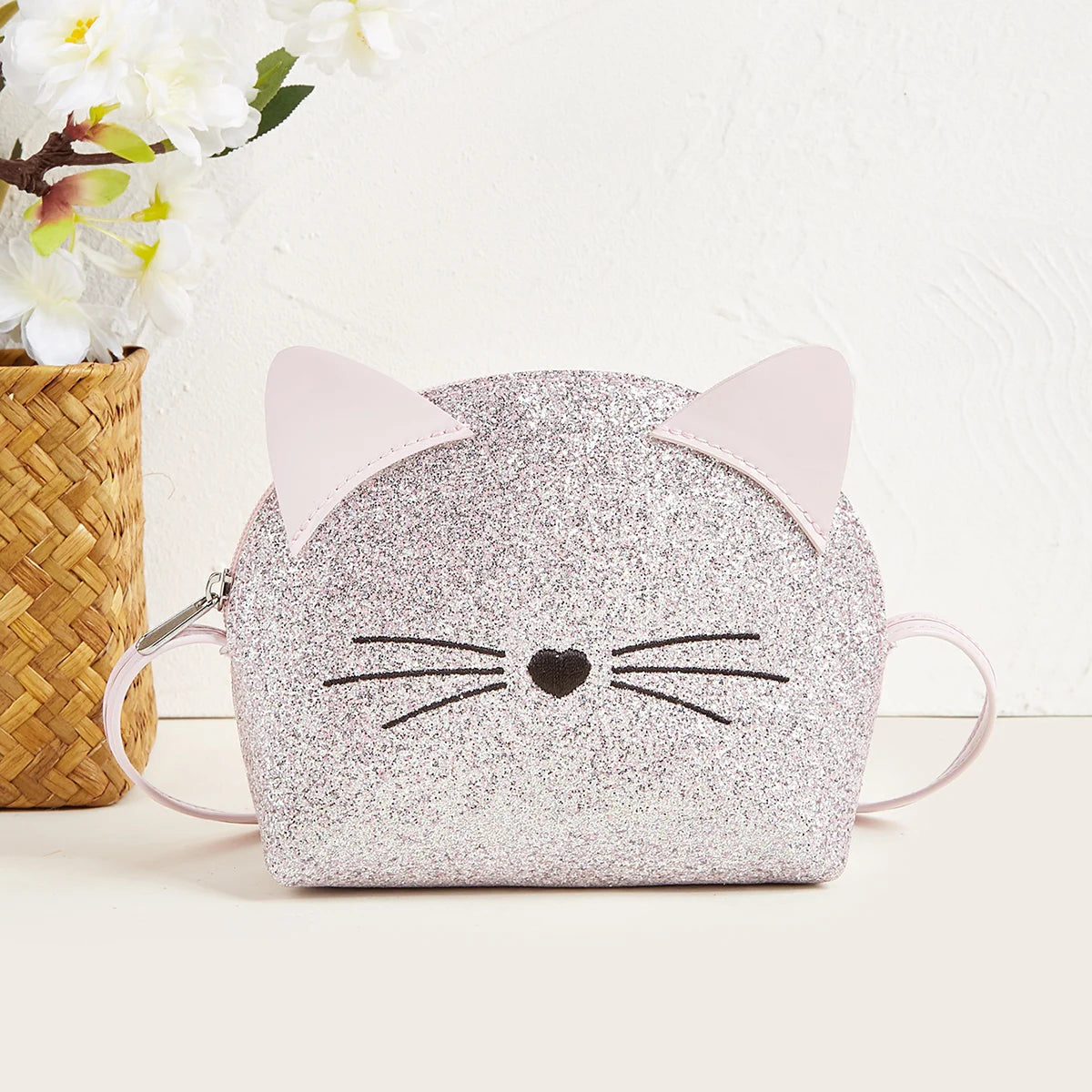 Customized Ladies Fashion Crossbody Bag Quality PU Leather Underarm Small Shoulder Handbag with Zipper Closure Portable