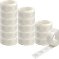 Nano Double Sided PVC Rubber Waterproof Strong 0.1mm Thick Balloon Tape Strip Dot Glue Point Stickers Party Wedding Birthday