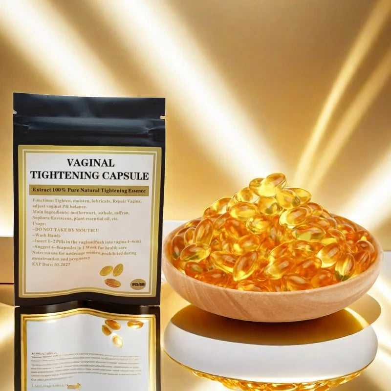 Hot Sell Pure Natural Herb Vaginal Tightening Capsule Yoni Pops Vagina Shrinking Capsules