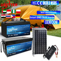 Rechargeable 48V/24V Semi-solid State LiFePO4 Lithium Battery Pack 30-200Ah 4000-Cycle CE Certified for Golf Cart Home Solar Use