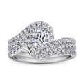 Jewelry Manufacturer Fashion Engagement Infinity Silver Ring 925 Sterling Silver Engagement Wedding Rings for Women