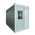 China 20 Feet X Type Folding Storage Container House Easy Assembly Steel Sandwich Panel Space-Saving for Hotel Use Cheap for