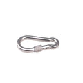 SS304 SS316 Stainless Steel Karabiner Rigging Safety Carabiner With Nut Quick Link Hook