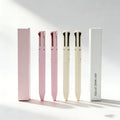 4-in-1 Cruelty-Free Travel Makeup Pen Vegan Waterproof Face Eye Beauty Pencil with Liquid Eyeliner Eyebrow Lip Liner Highlighter