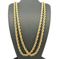 18K Yellow Gold Filled Link Chain Necklace for Women Men Trendy Copper Jewelry with Classic Style Fashionable Gift Accessory