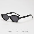 Retro Fashion Cat Eye Polarized Sunglasses TAC Lenses TR90 Frame Women Men Punk Classic Vintage UV400 Green Gray Outdoor