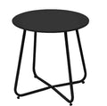 European Style Creative Small Coffee Table Iron Storage Patio Furniture for Garden Balcony Bistro Outdoor Side Table