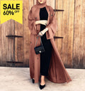 Loriya Modest Dresses Muslim Dress Women Abaya Dubai Traditional Muslim Clothing Open Abaya With Scarf Islamic Clothing