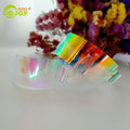 One Time Use Custom Waterproof Clear Color Bracelets Hologram Glitter TPU Clear Fluorescent Wristband for Bar & Night Club