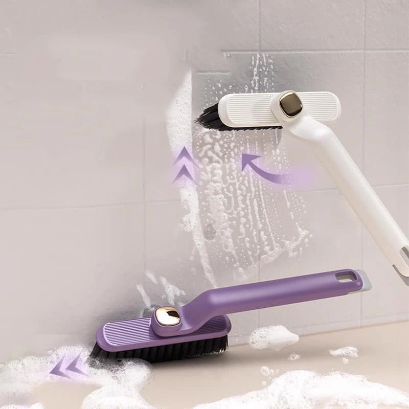 360 Degree Rotating Crevice Cleaning Brush Bathroom Toilet Brush Shower Floor Tile Joints Dead Angle Crevice Gap Cleaner Brush