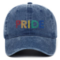 Wholesale 6-Panel Custom Logo 3D Embroidery Unisex Baseball Cap Vintage Cotton Washed Denim Sports Dad Hat Street Letter Common