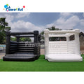 White Jumper 4x4m White Bouncer Inflatable Flat Top Bounce House