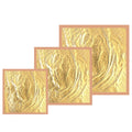 24K Pure Gold Leaf Sheets Genuine Gold Foil for Food Decoration Furniture Picture Frame Gilding Gold Leaf