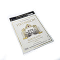 Self Adhesive Customized Printing Gold Foil Stickers Gold Logo Label for Packaging