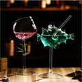 Luxury Hand Made Custom logo martini Cocktail Glasses bar Long Stem Champagne Goblet Cocktail Glass Cup Coupe Cocktail Glass