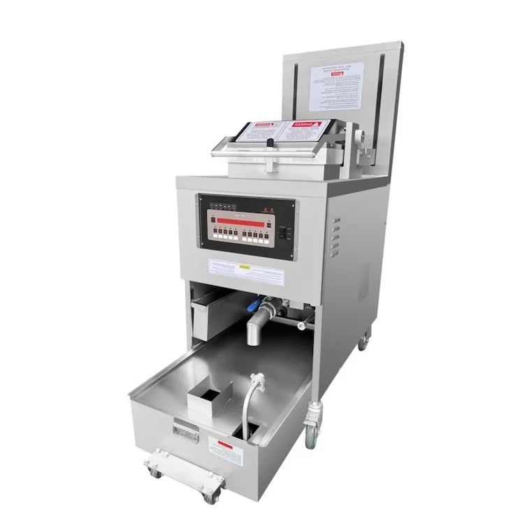 Commercial Pressure Fryer Fast Food Restaurants Exhaust Oil Filter Chicken Pressure Fryer High Volume Pressure Fryer MegaBDM